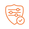 High privacy controls